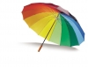 16 Multi Coloured Panel Umbrella