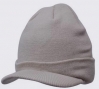 Acrylic Beanie with Peak