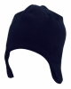 Acrylic/Polar Fleece Beanie with Ear Flap