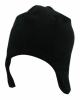 Acrylic/Polar Fleece Beanie with Ear Flap