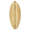 Alba Surf Bamboo Chopping Board