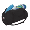 Leisure Canvas Black Duffle Bag