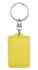 Bonded Leather Metal Keyring