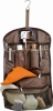 Brown toiletry bag