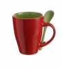 Ceramic Mug And Spoon Set