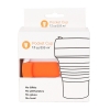 Collapsible Silicon Coffee Cups