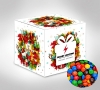 Custom Printed Mini Cube with Confectionery