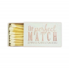 Custom Wedding Matchboxes with Gold Matches