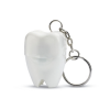 Dental floss in tooth ring