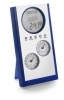 Desk Clock With Calendar, Analogue Thermometer And Hydrometer