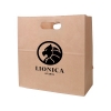 Die Cut Brown Kraft Paper Bag (280 x 280 x 150mm)