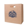 Die Cut Brown Kraft Paper Bag (280 x 280 x 150mm)