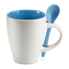Dual Mug With Spoon