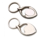Fish Silver Metal Keyrings
