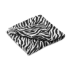 Fleece Blanket In Zebra Style