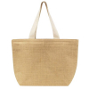 Gabby Laminated Jute Shopping Bag