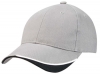 Heavy Brushed Cotton Cap with Short Velcro Fastener