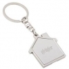 House Shaped Keyring Stock