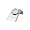 Icon Silver Quartz Clock