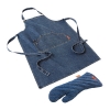 Jamie Oliver Denim Apron & Kitchen Glove