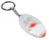 Key Ring Magnifier With Red Light