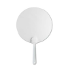 Manual Hand Fan with Transparent Surface
