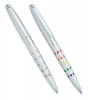 Matte Chrome Finish Twist Action Ball Pen