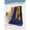 Medium Woven Beach Towel - Jacquard