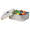 M&M's In Silver Tin