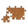 Natural Puzzle Coasters
