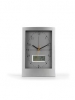 Oblong Wall Clock with Digital Weather Station