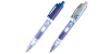 Plastic Translucent Light Up Pen in Blue