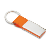 PU Keyring W/ Metal Plate