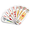 Rounded poker cards