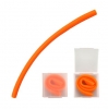 Silicone Straw in Plastic Case
