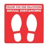 Social Distancing Sticker 30 x 30cm