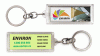 Eco Solar Powered Flashing Keyring